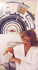 Vorbereitung zur Farbakupunktur